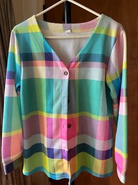 Vintage plaid button down